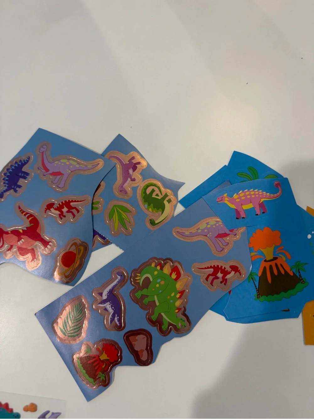 Large Bundle Dinosaur, summer fun, & Star stickers